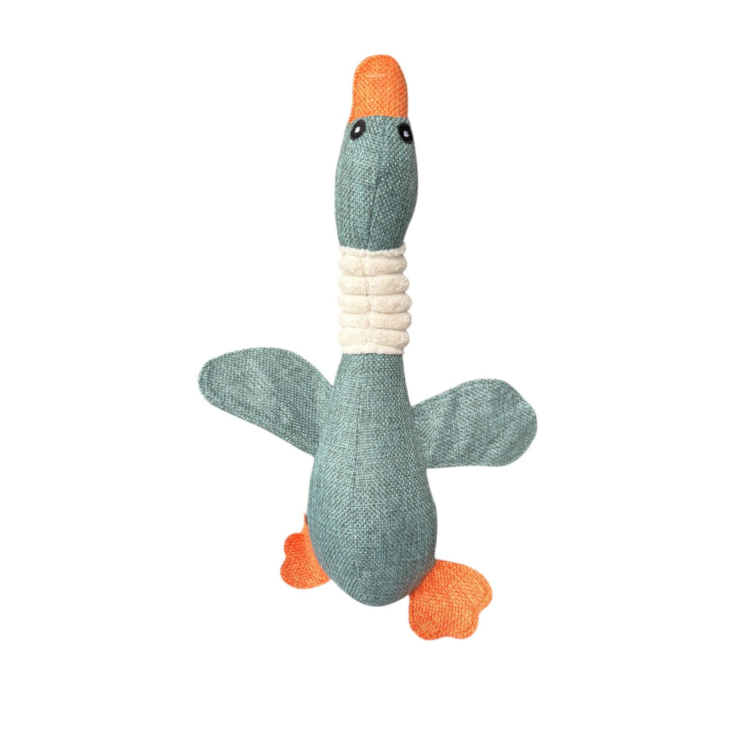 Juguete para Perro Peluche en Forma de Pato 33 cm con Sonido