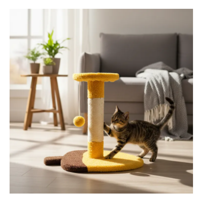 Juguete para Gato Rascador Diseño Bellota Con Sisal 31 Cm