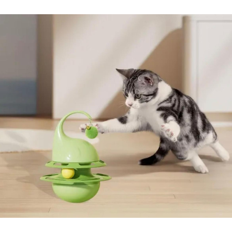 Juguete para Gato Interactivo Porta Premios Colores Surtidos