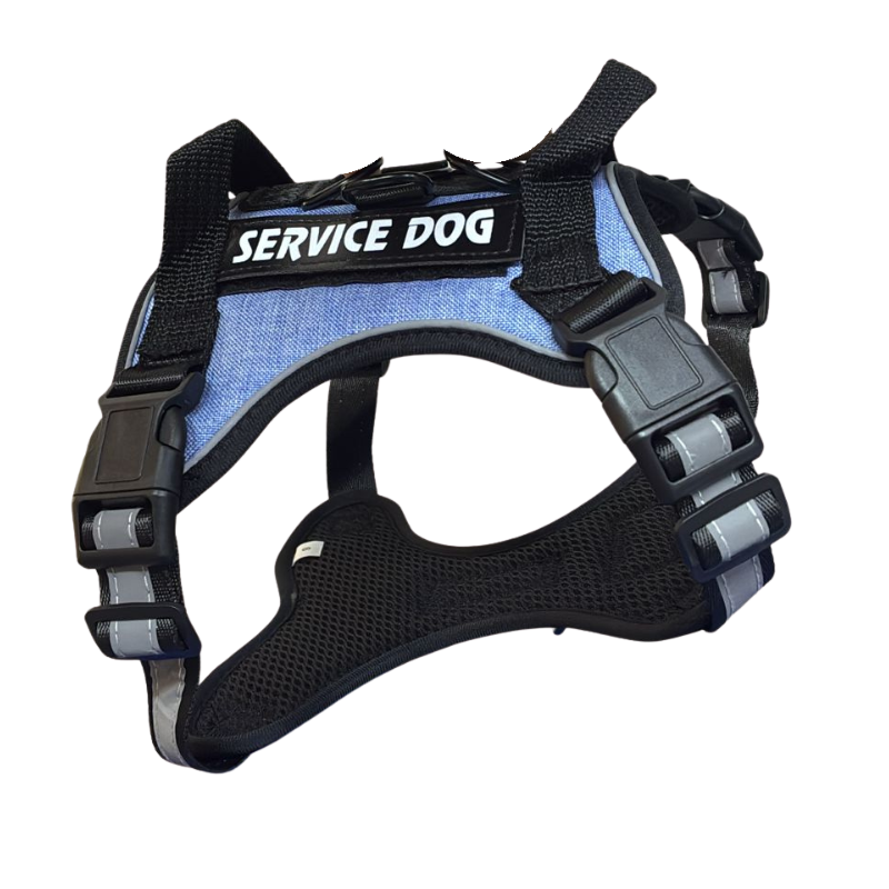 Pechera Reflectiva Tipo Service Dog Talla M Para Perros