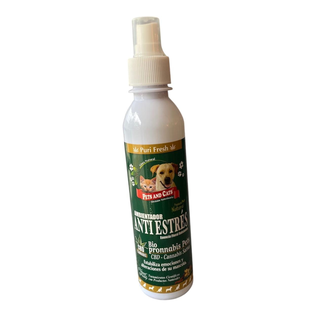 Ambientador Anti Estrés Para Mascotas 240 Ml Varios