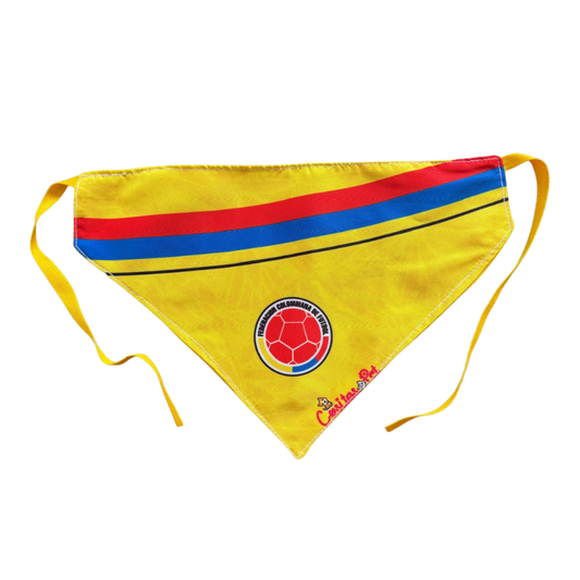 Pañoleta para Mascotas Diseño Selección Colombia