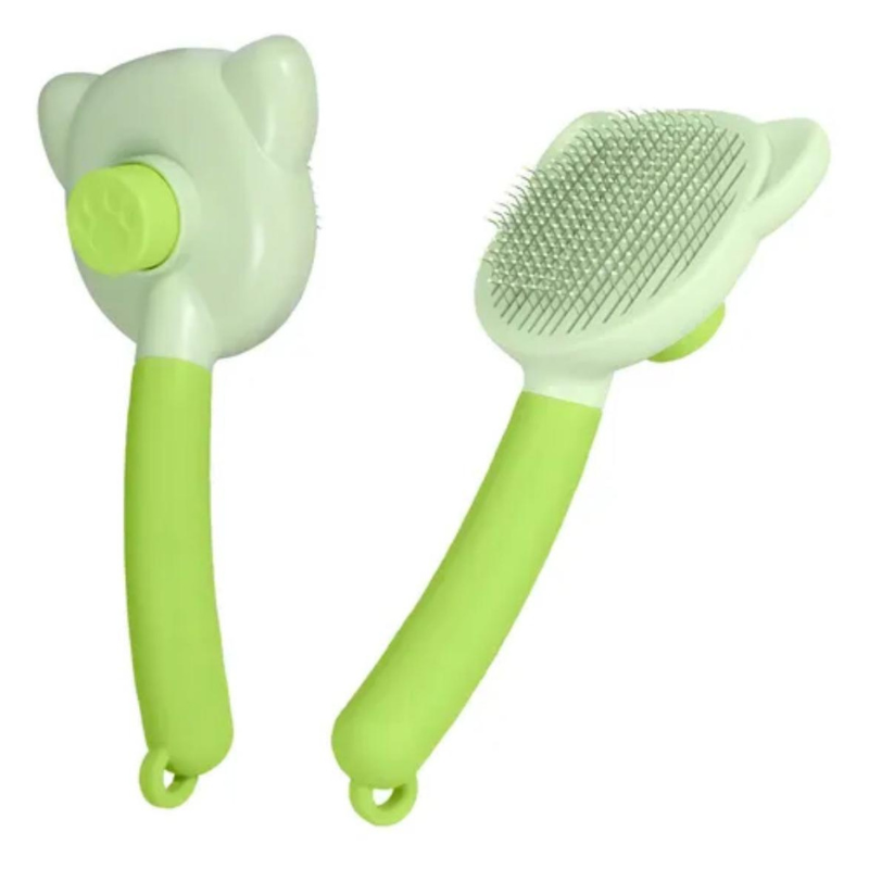 Cepillo Autolimpiante Para Mascotas Colores Surtidos Aseo