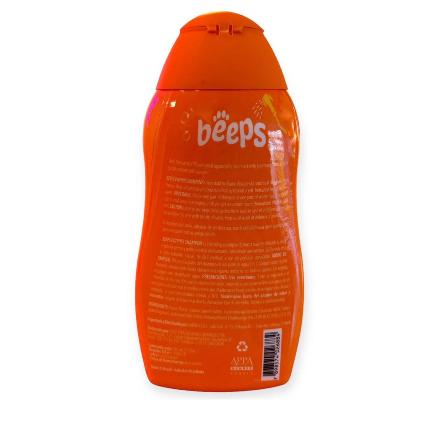 Shampoo Beeps Pet Care Aseo