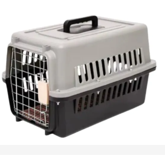 Guacal Grande Para Mascotas Con Puerta De Reja 66x47x46 Cm Transportador