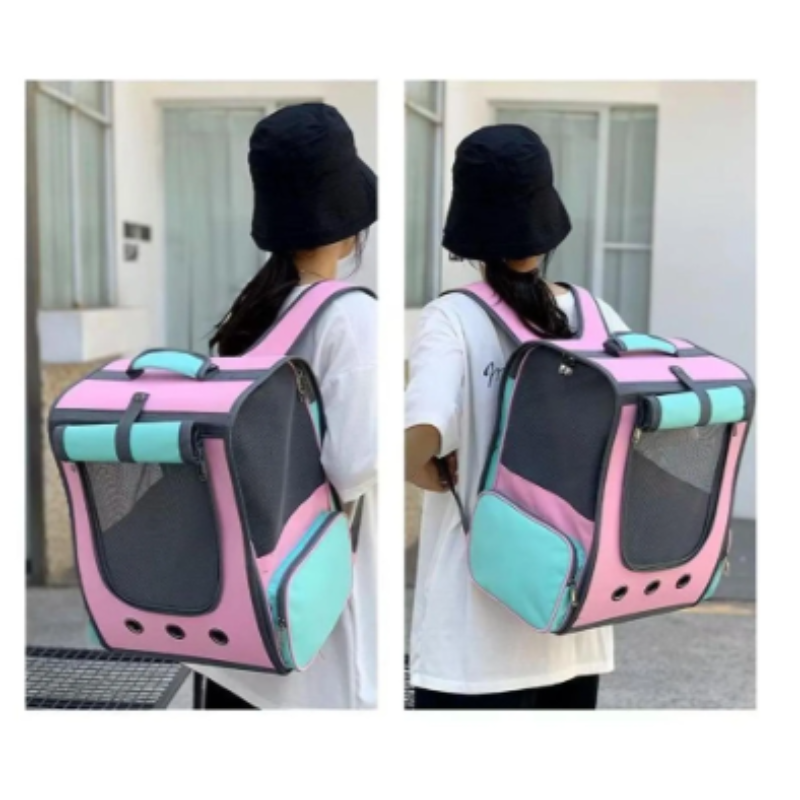 Bolso Morral Transportador Grande Para Mascotas