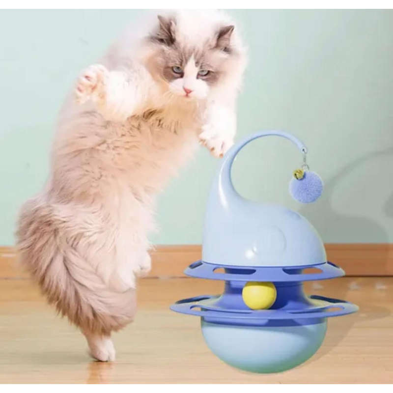 Juguete para Gato Interactivo Porta Premios Colores Surtidos