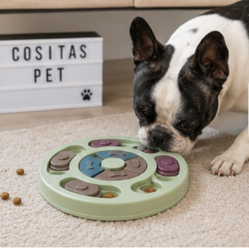 Juguete Interactivo Porta Snacks para Mascotas – 23 cm