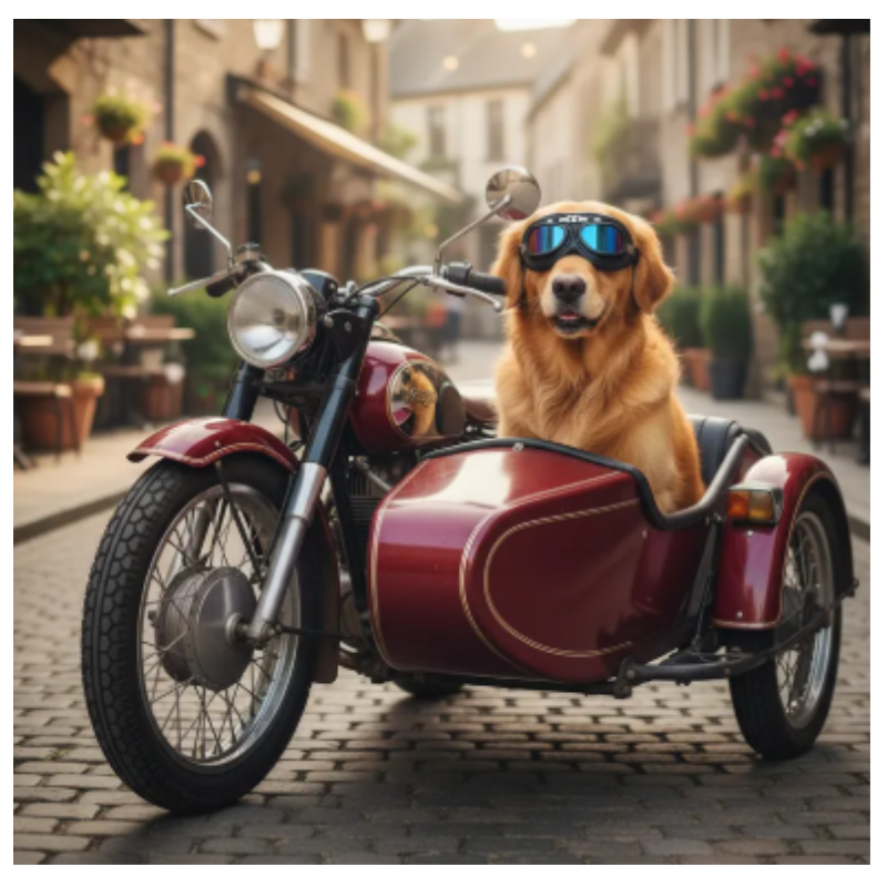Accesorio Gafas De Motocicleta Para Mascotas Estilo Retro Con Marcos Acolchados