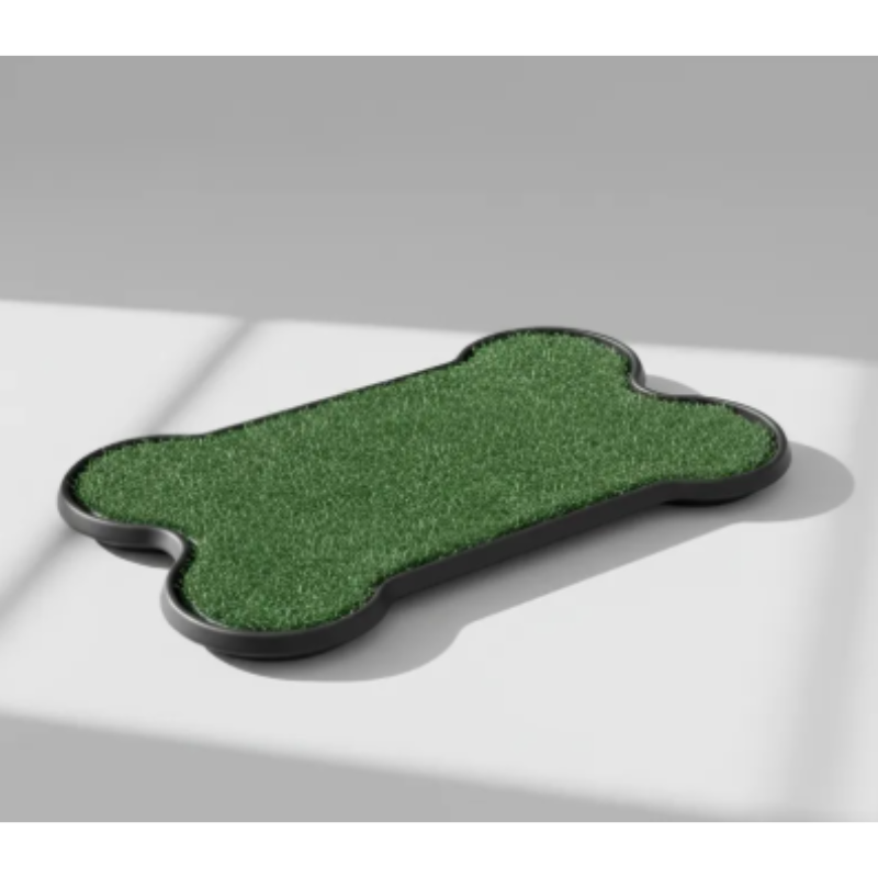 Sanitario Canino Pet Potty Tamaño Grande Con Grama Sintética Reforzada 68 X 40 Cm Aseo