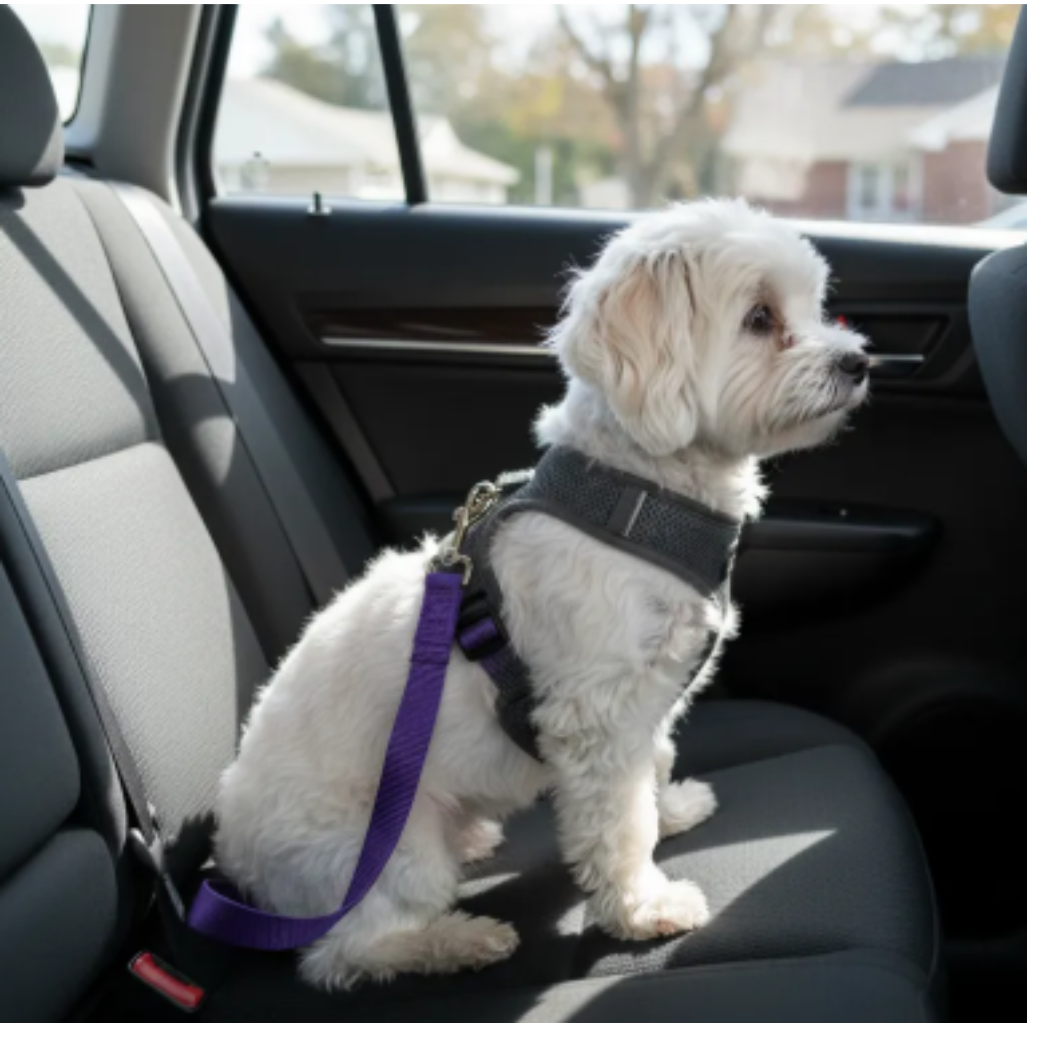 Accesorio Cinturón De Seguridad Para Mascotas Para Vehículo 55 Cm