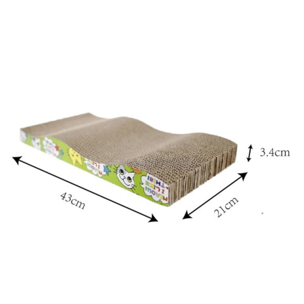 Juguete para Gato Rascador de Cartón 43 cm