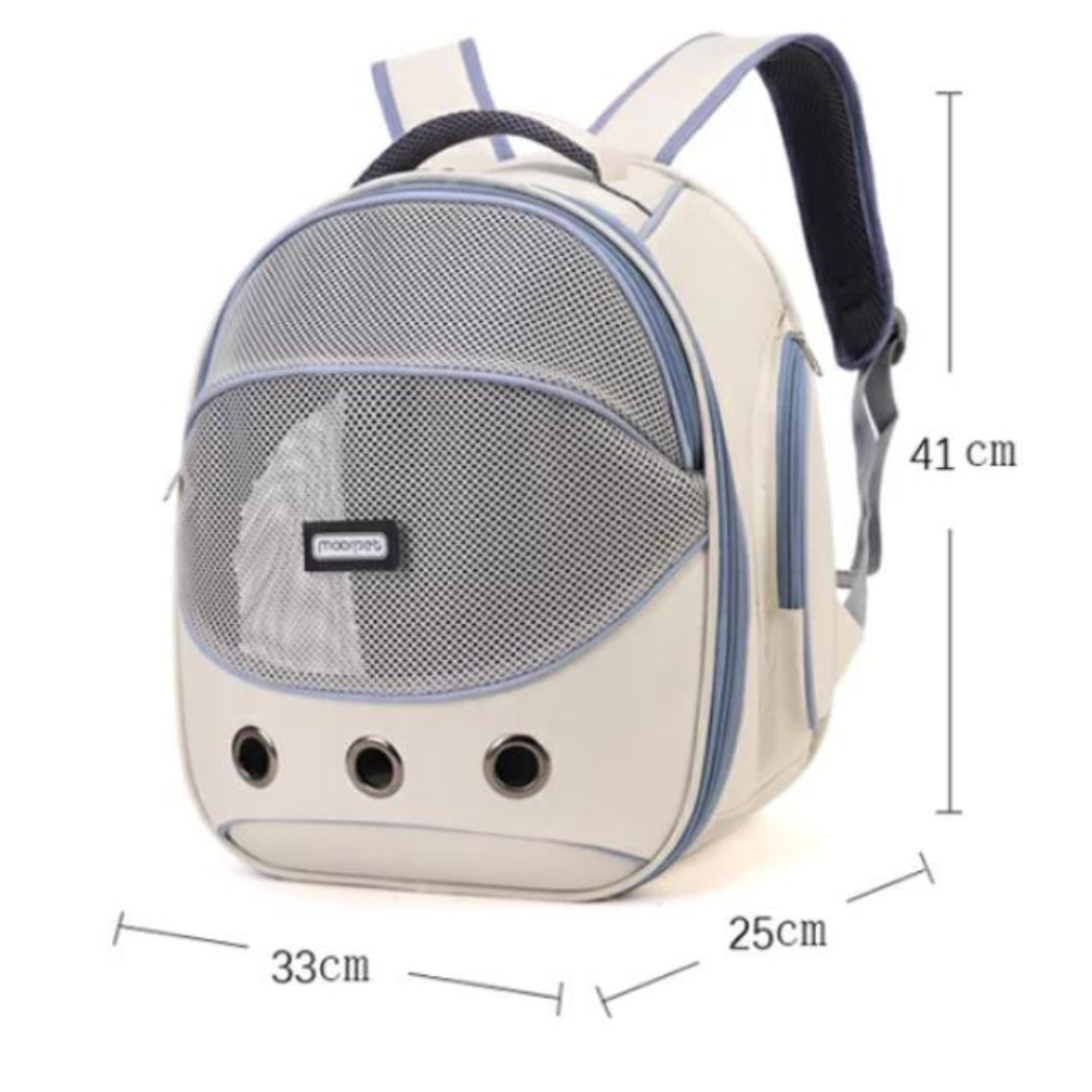 Bolso Morral Transportador Guacal Para Mascotas Moorpet