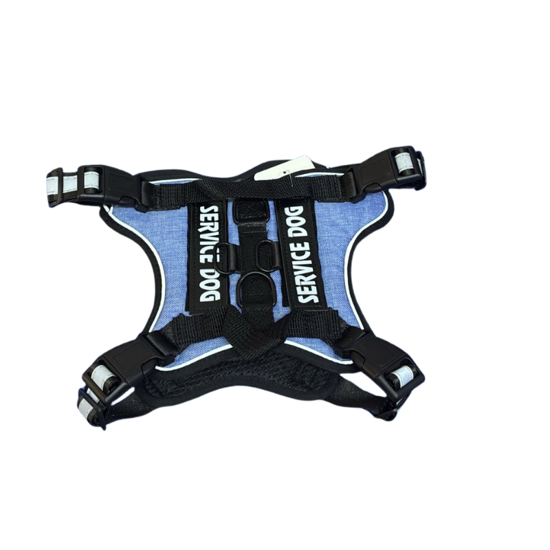 Pechera Reflectiva Tipo Service Dog Talla M Para Perros