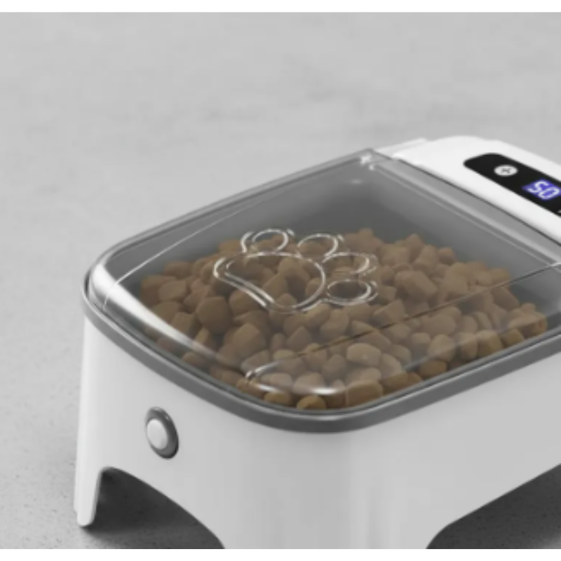 Comedero Dispensador Automático Para Mascotas Con Sensor