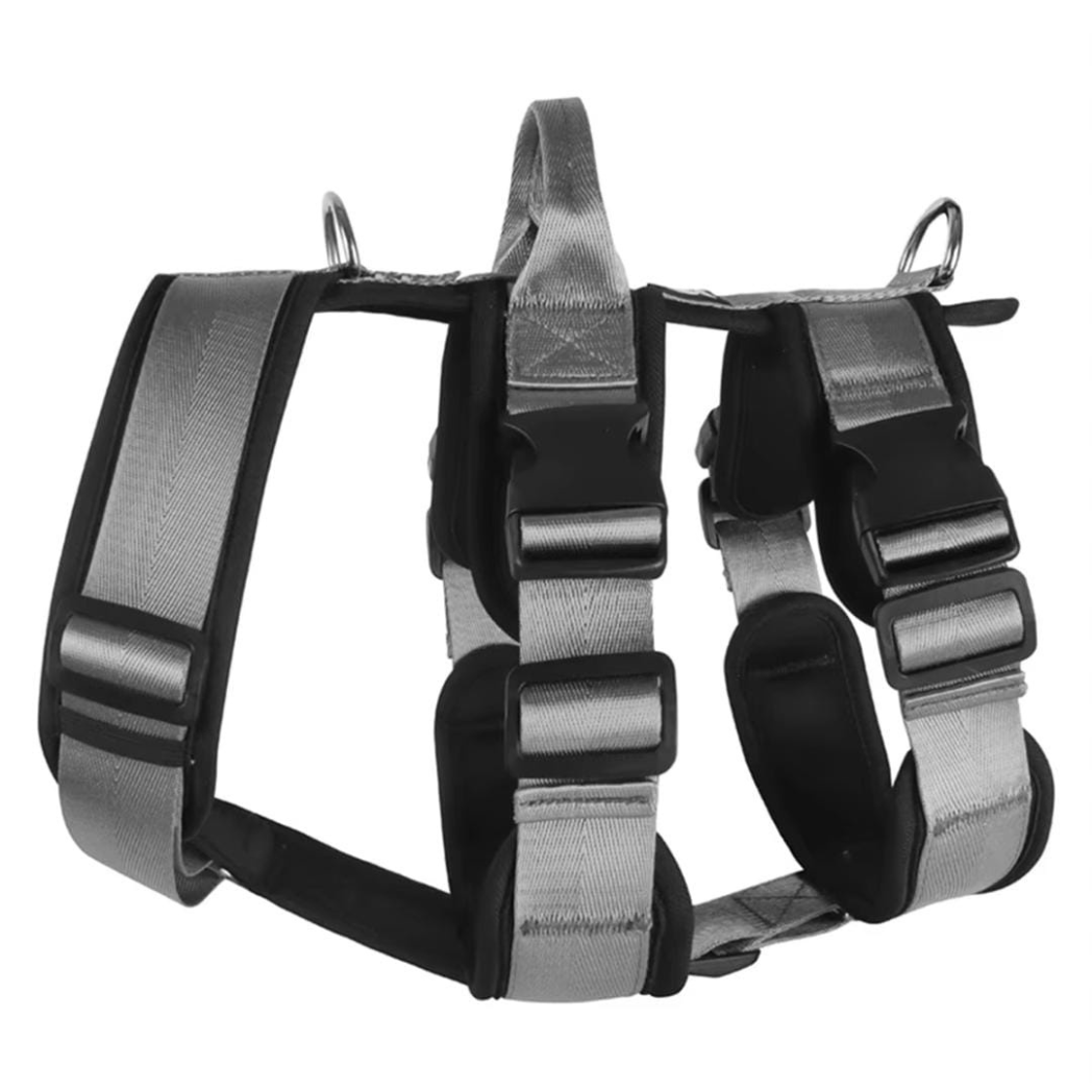 Pechera Para Perros Pequeños Y Medianos Talla S Color Gris