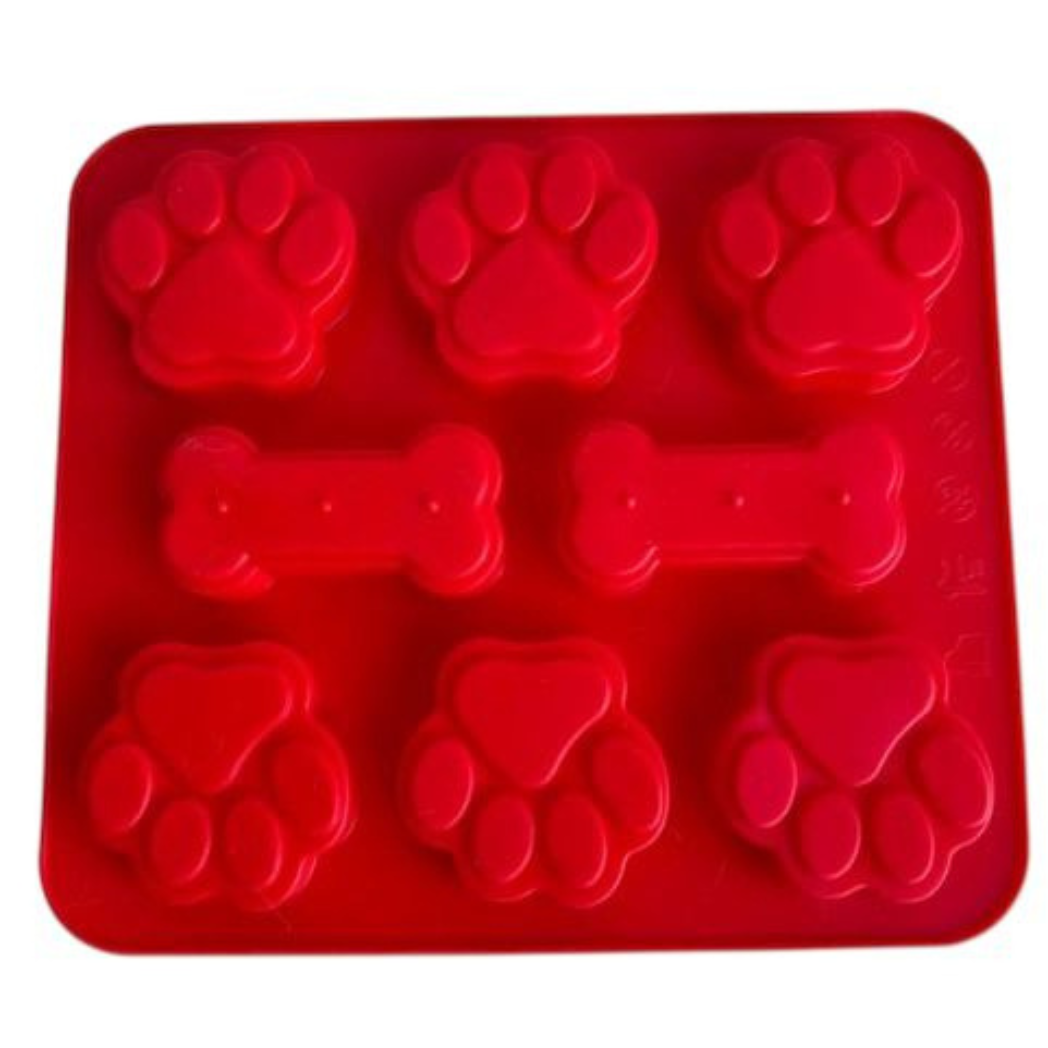 Molde de Silicona para Preparar Snacks Gallletas y Helados Varios