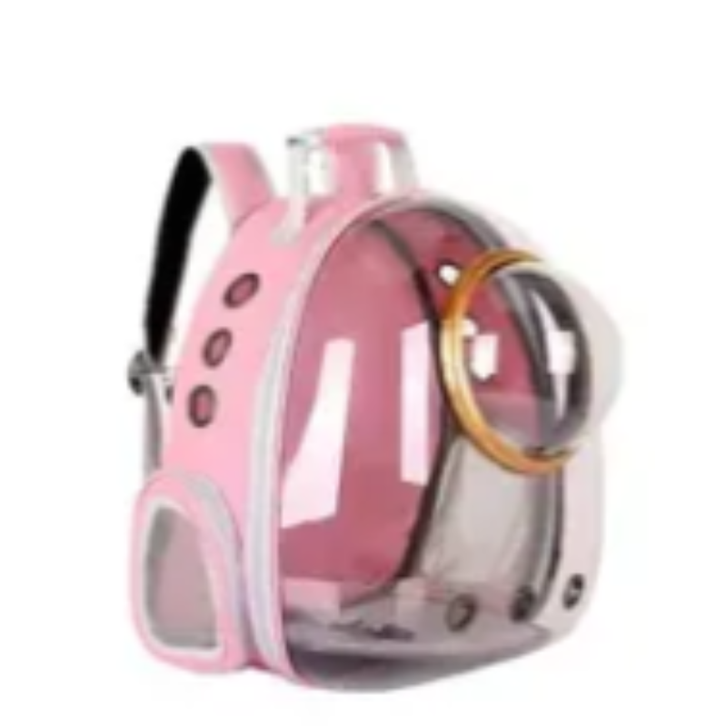 Morral Transportador Para Mascotas Astro Pet Con Burbuja Y Rejilla Intercambiables