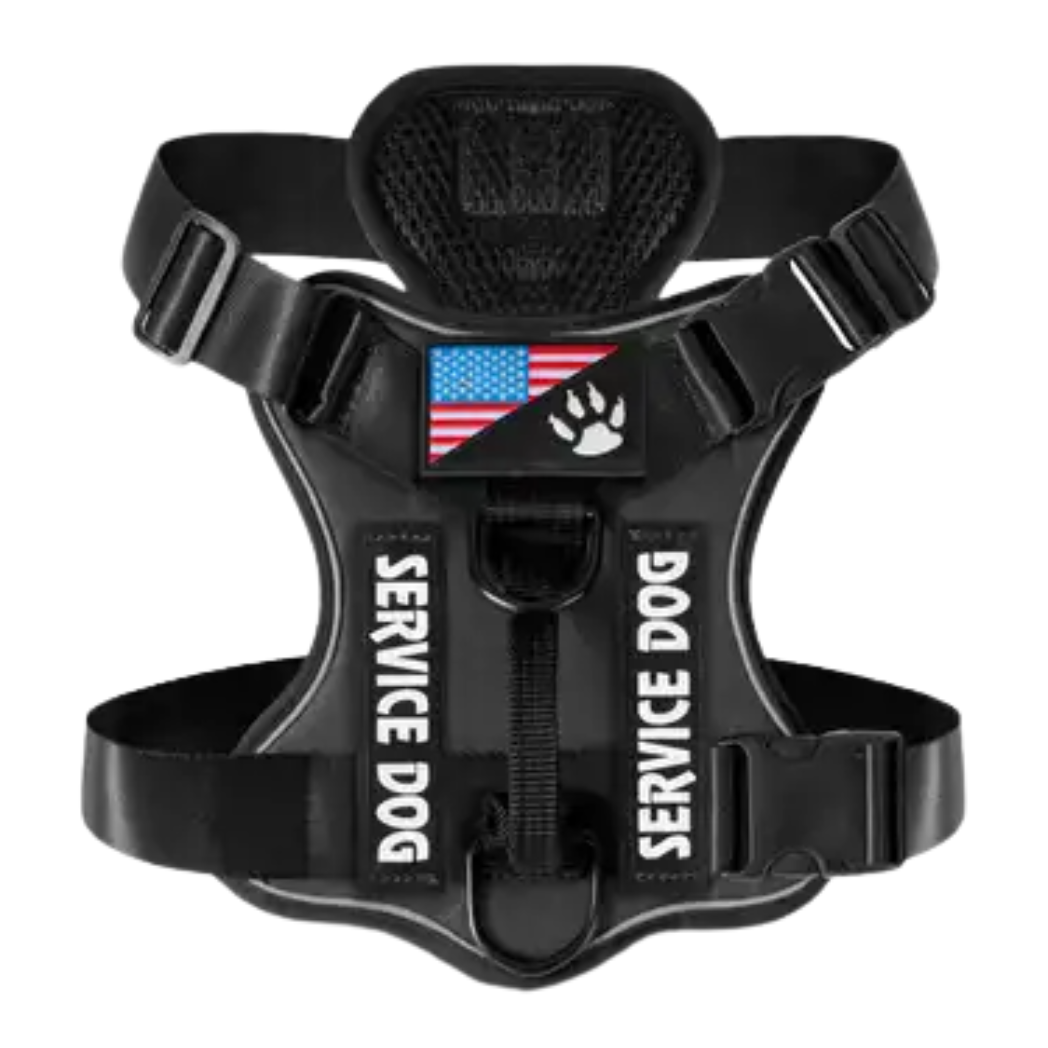 Arnés Pechera Con Traílla Service Dog Talla Xl Para Perros Grandes