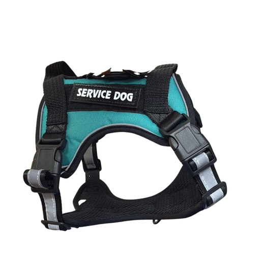 Pechera Reflectiva Tipo Service Dog Talla M Para Perros