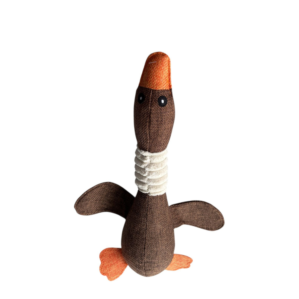 Juguete para Perro Peluche en Forma de Pato 33 cm con Sonido