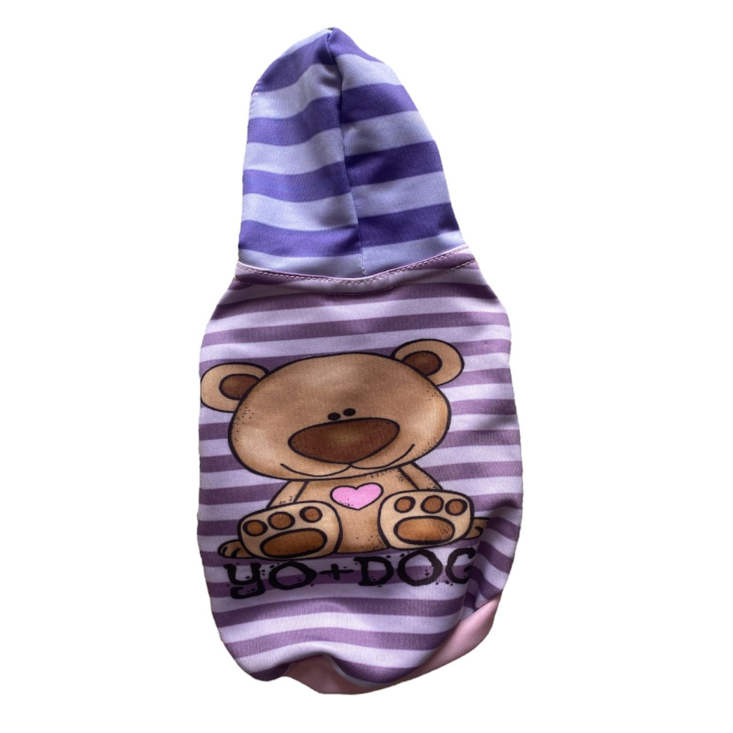 Chompa De Rayas Para Perrita Con Estampado Ropa