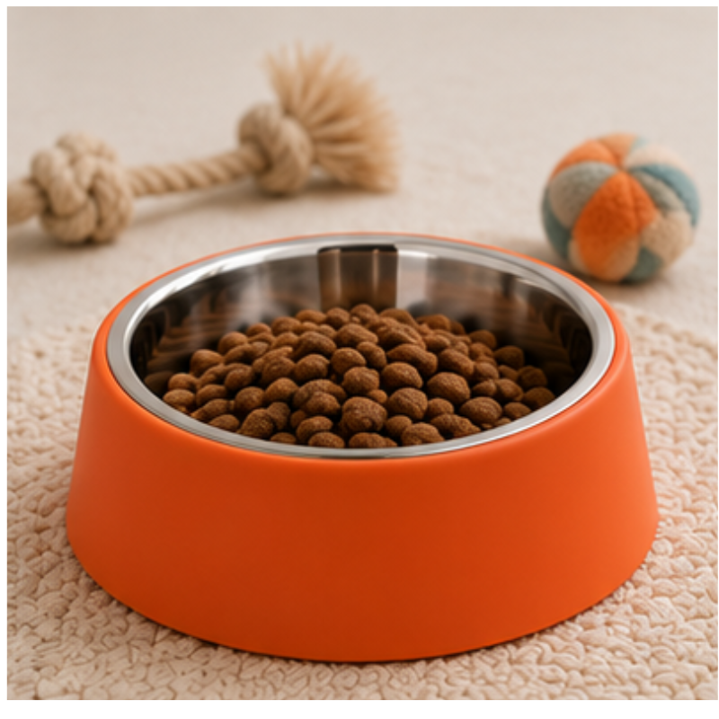 Comedero Bebedero Para Mascotas – Tamaño Mediano 17 Cm