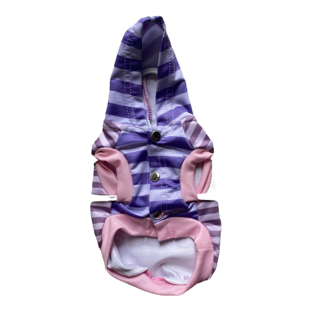 Chompa De Rayas Para Perrita Con Estampado Ropa
