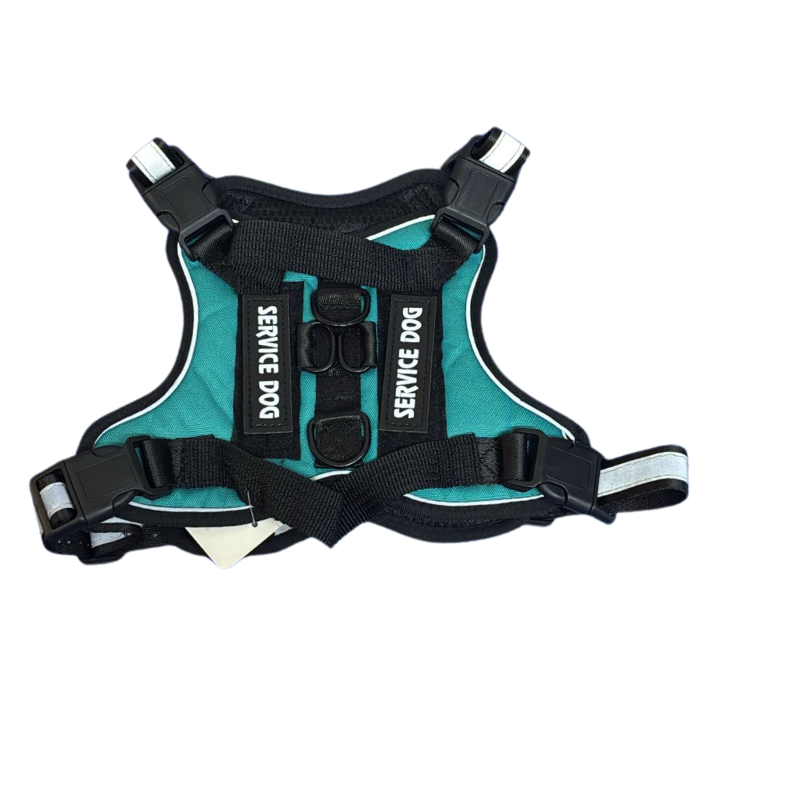 Pechera Reflectiva Tipo Service Dog Talla S Para Perros