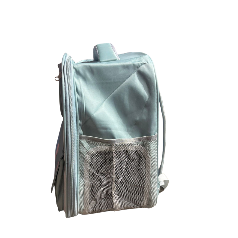 Bolso Morral Transportador Para Mascotas Con Diseño De Gato