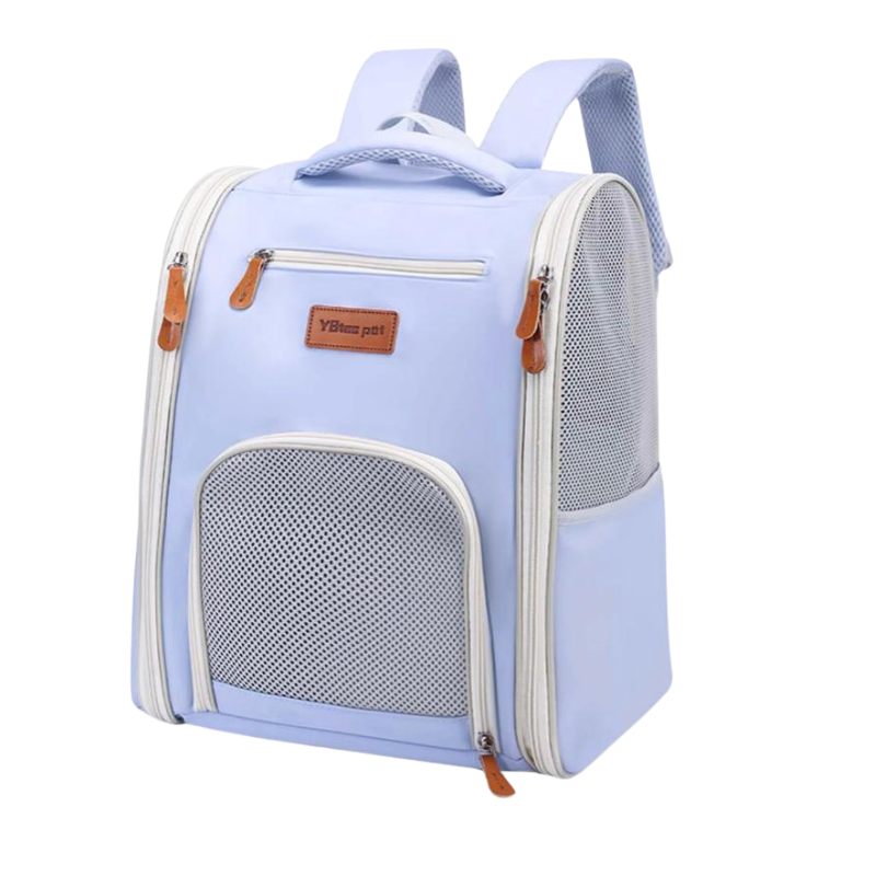 Bolso Morral Transportador Para Mascotas 40x32x26 Cm