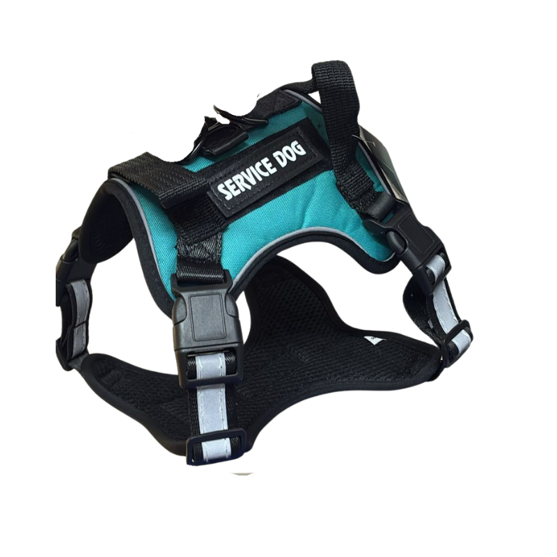 Pechera Reflectiva Tipo Service Dog Talla S Para Perros