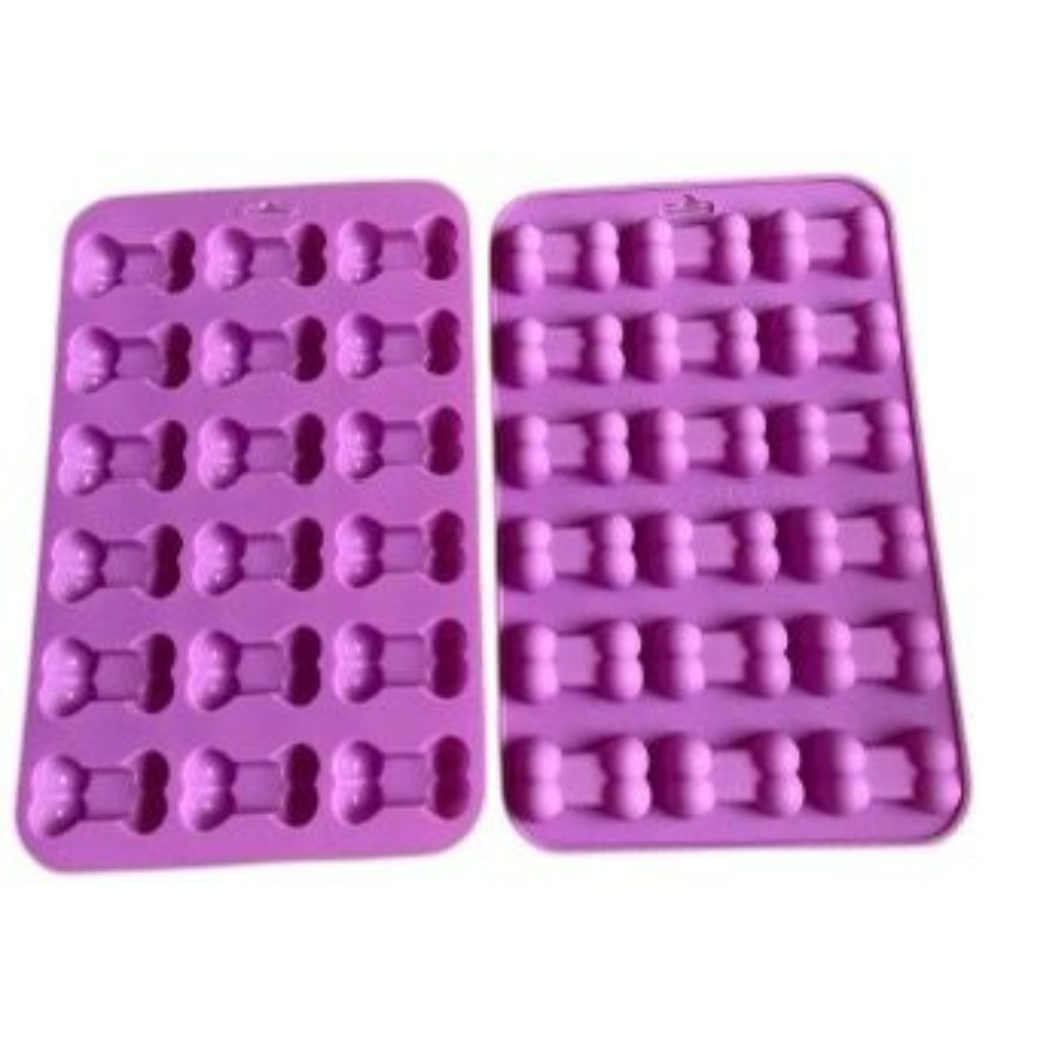 Molde de Silicona para Preparar Snacks Gallletas y Helados Varios