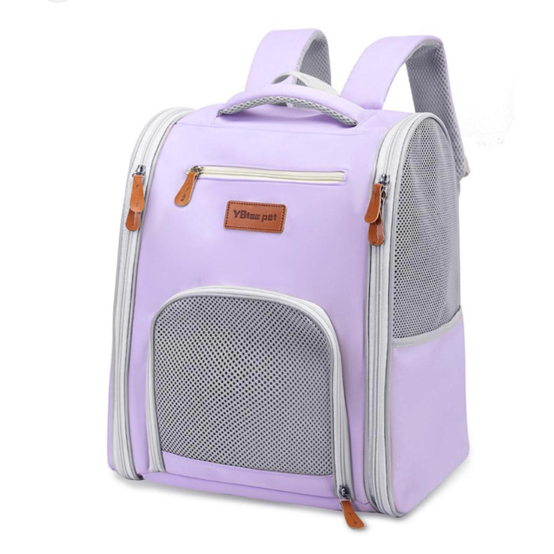 Bolso Morral Transportador Para Mascotas 40x32x26 Cm