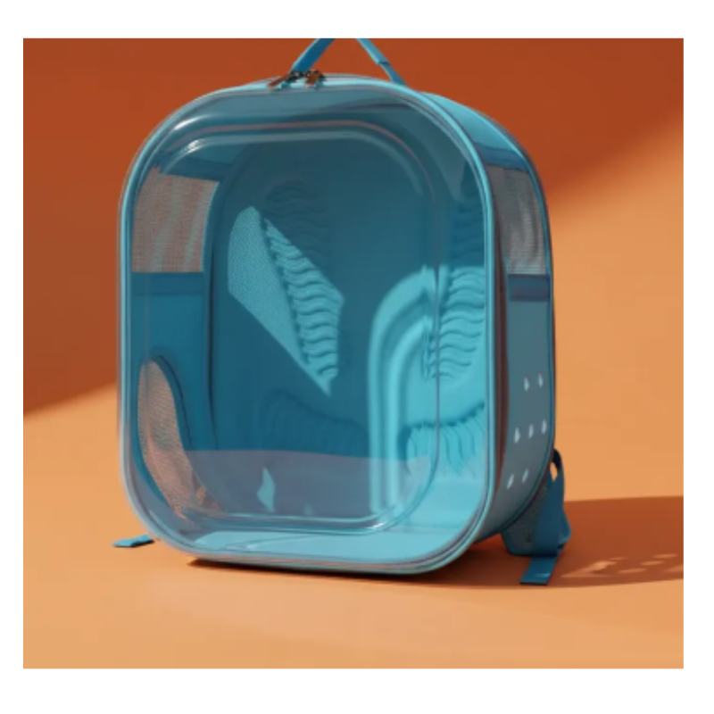 Bolso Morral Transportador Transparente para Mascotas