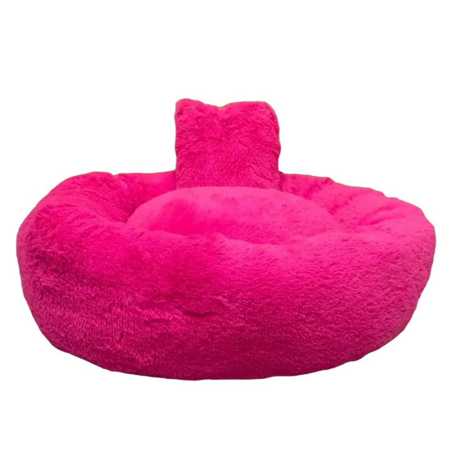 Cama Dona Fucsia Antiestrés Para Mascotas