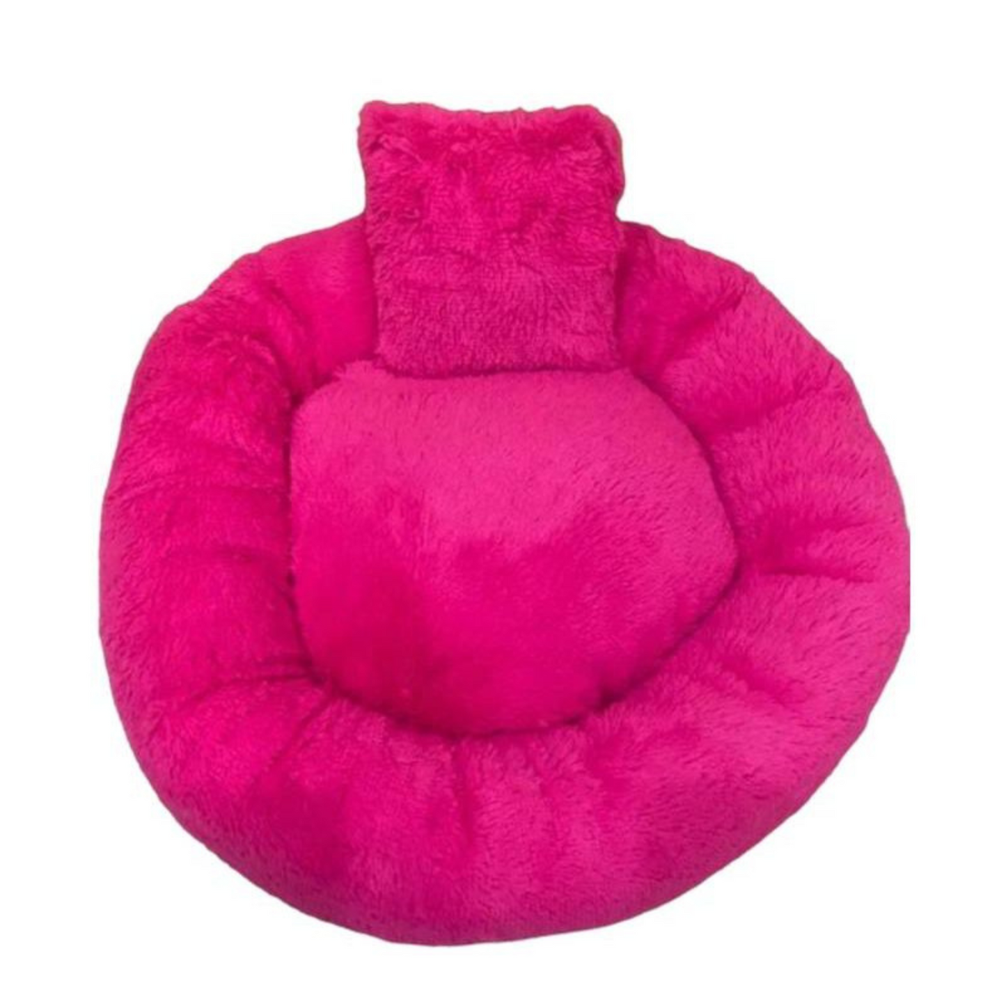 Cama Dona Fucsia Antiestrés Para Mascotas