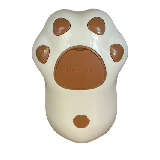 Cepillo a Vapor para Mascotas Gatos y Perros en Forma de Huella Aseo