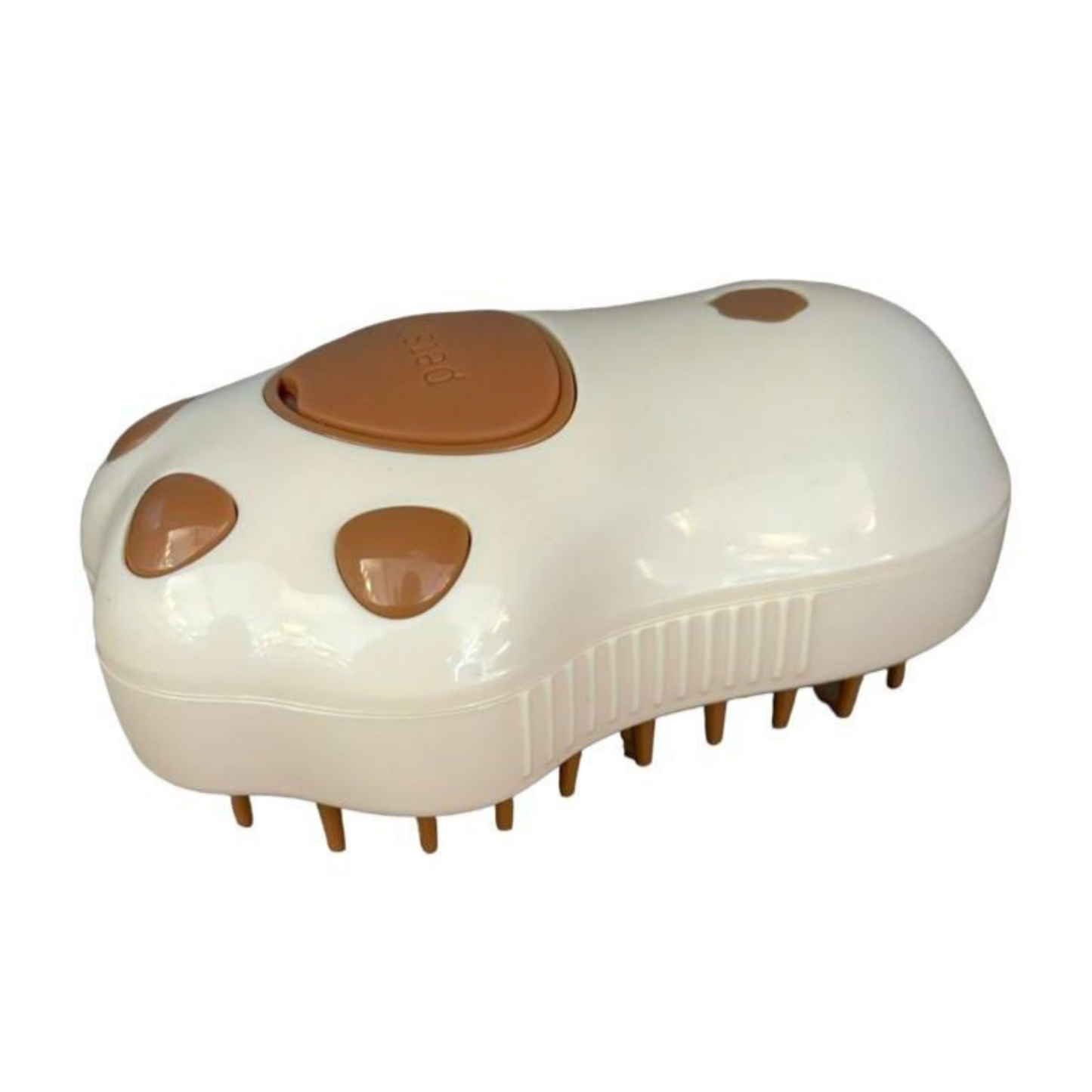 Cepillo a Vapor para Mascotas Gatos y Perros en Forma de Huella Aseo